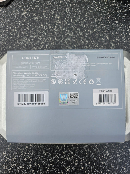 VOOPOO Box Mod Argus MT 3000mAh 100W - VooPoo
