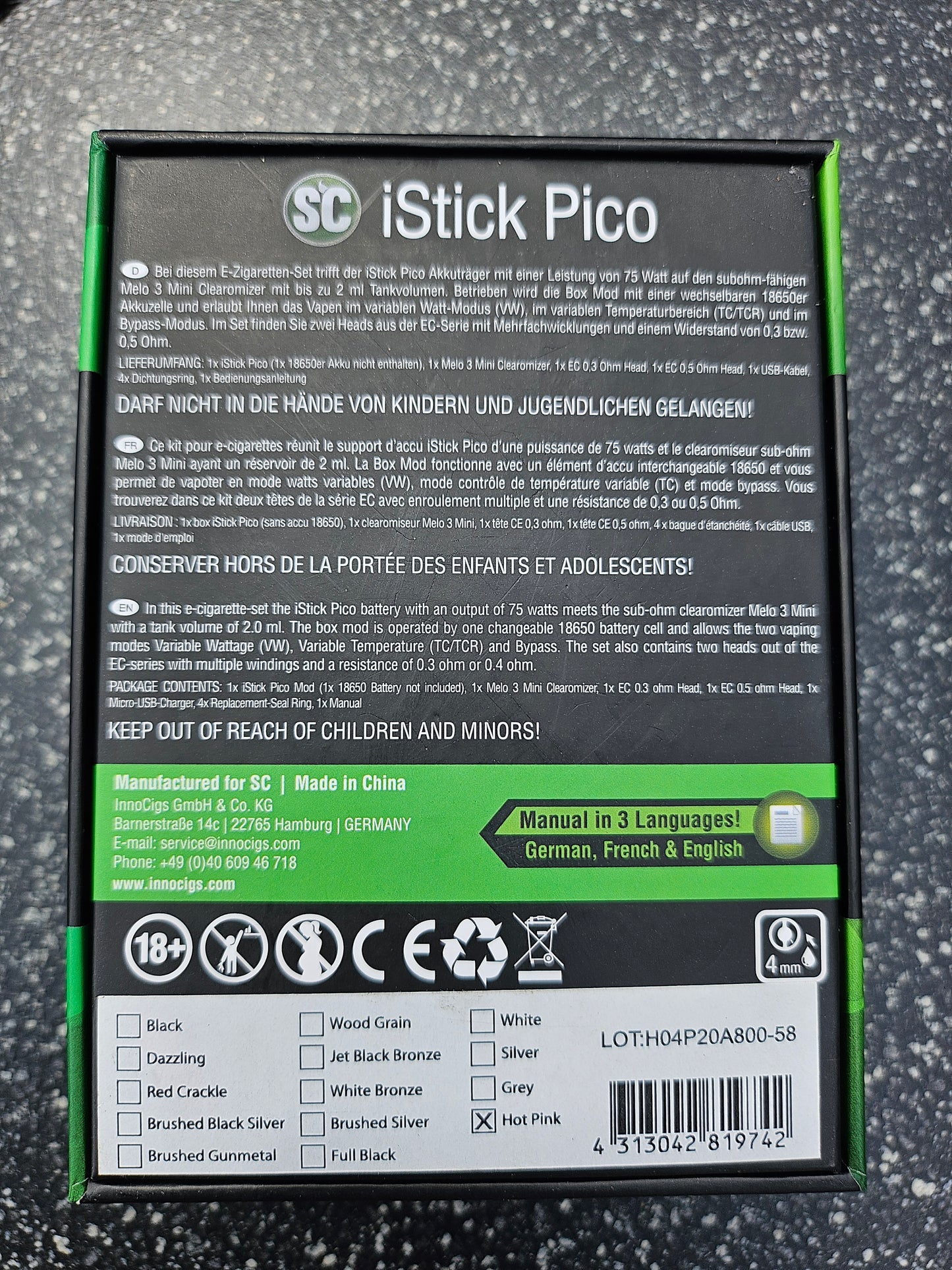 Eleaf iStick Pico 25 ELLO - Set