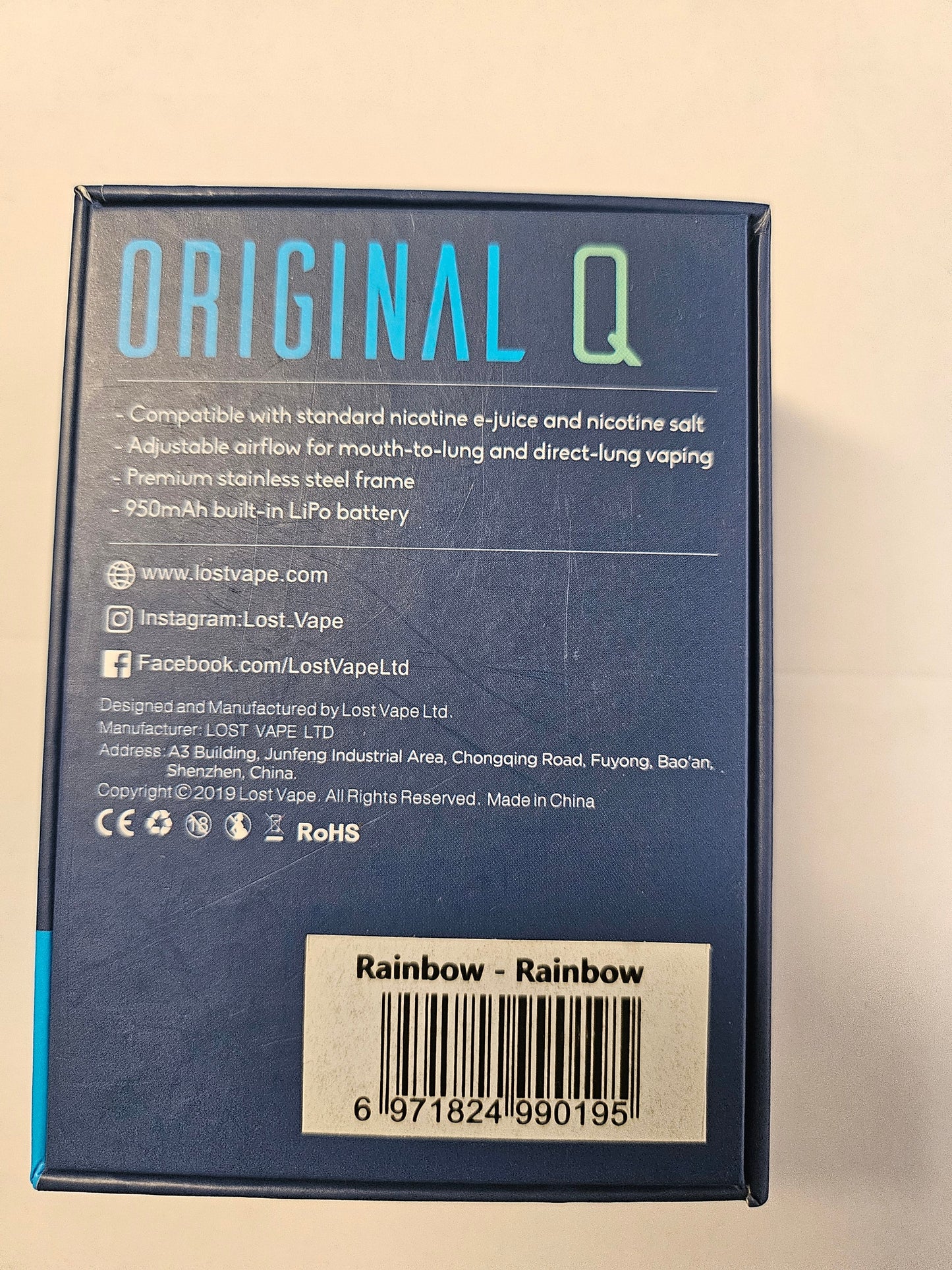 Lost Vape Original Q Pod System