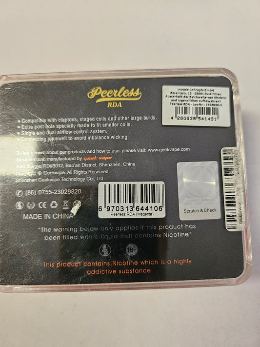 GeekVape - Peerless RDA (magenta)