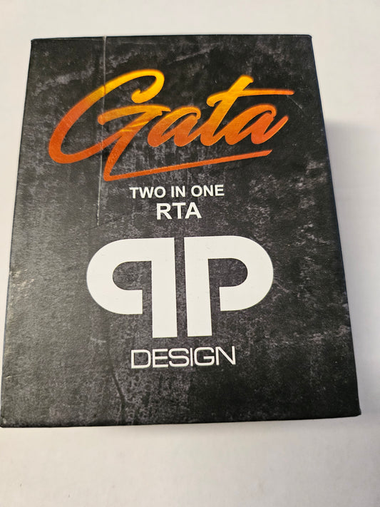 QP Design GATA two in on RTA Selbstwickler Tank Verdampfer schwarz