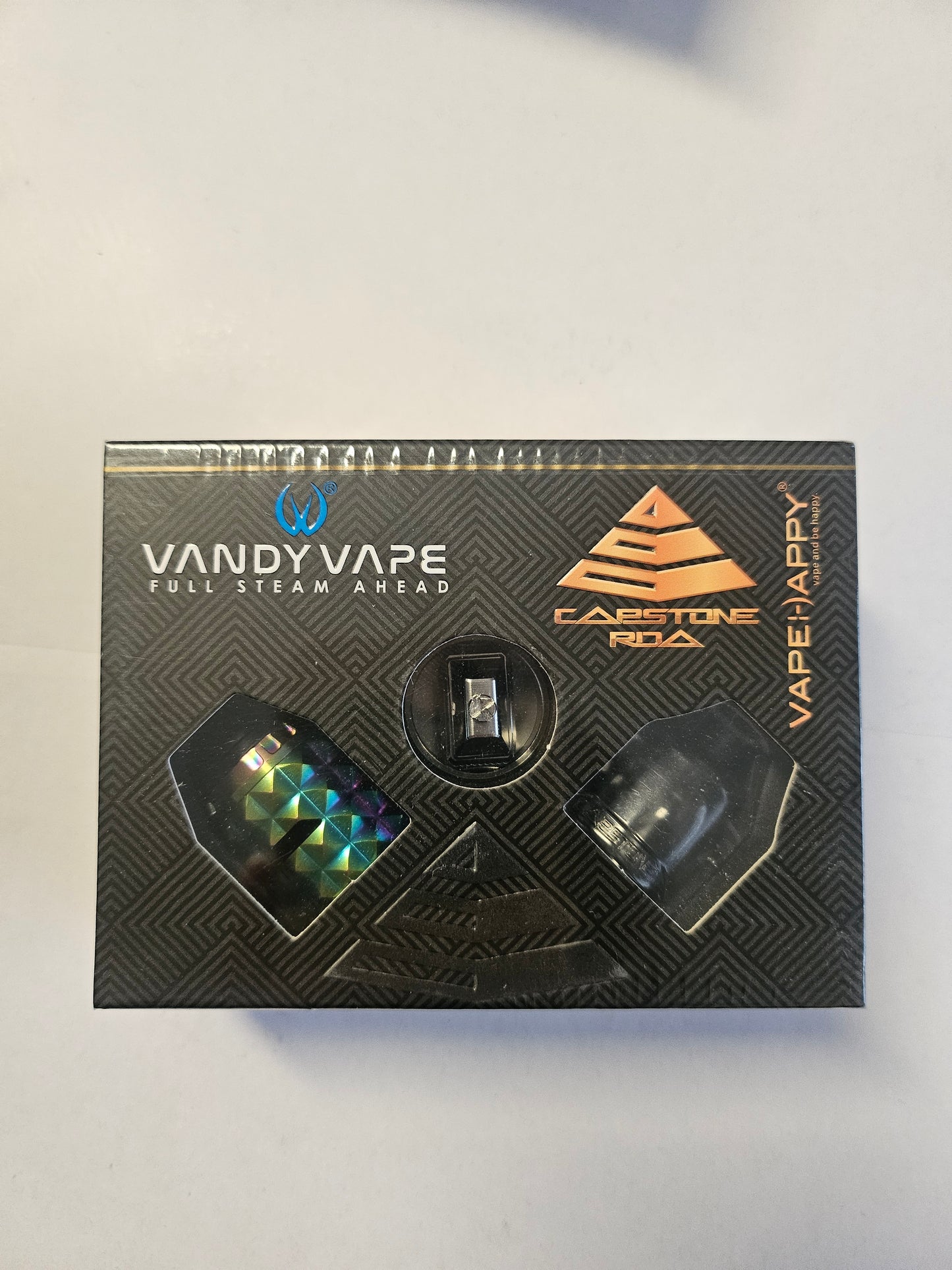 Vandy Vape Capstone RDA Schwarz Schwarz