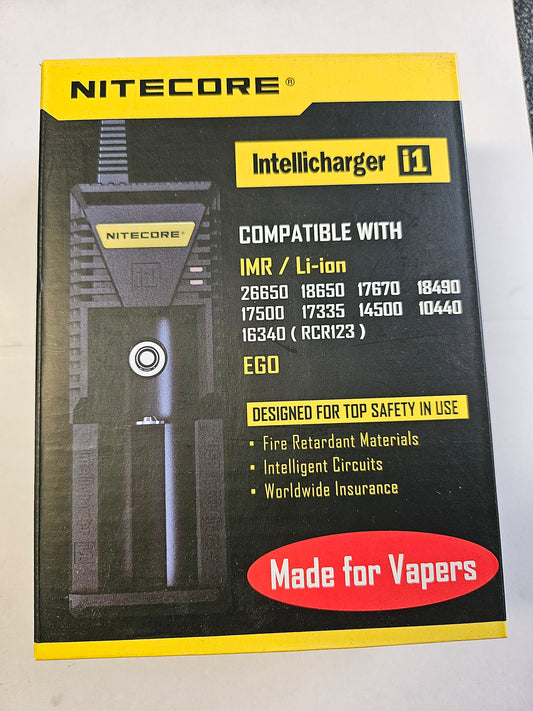 Nitecore Intellicharge i1 (1-Schacht Ladegerät)
