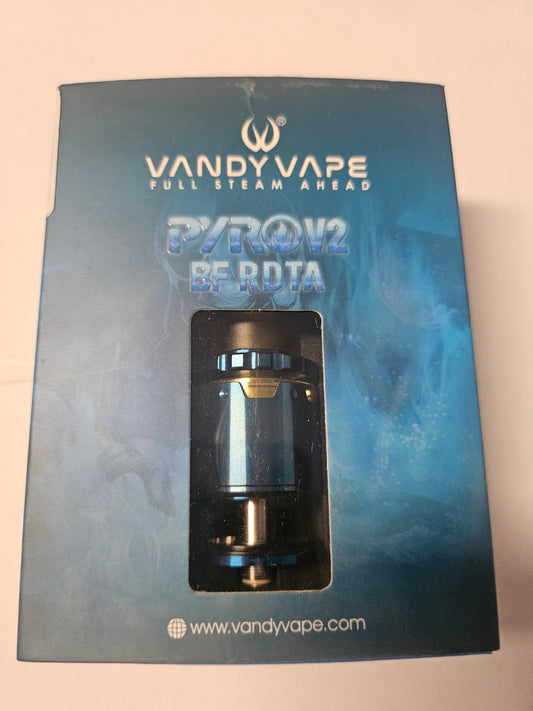 Vandy Vape Pyro V2 4ml RDTA Verdampfer Tank Blau
