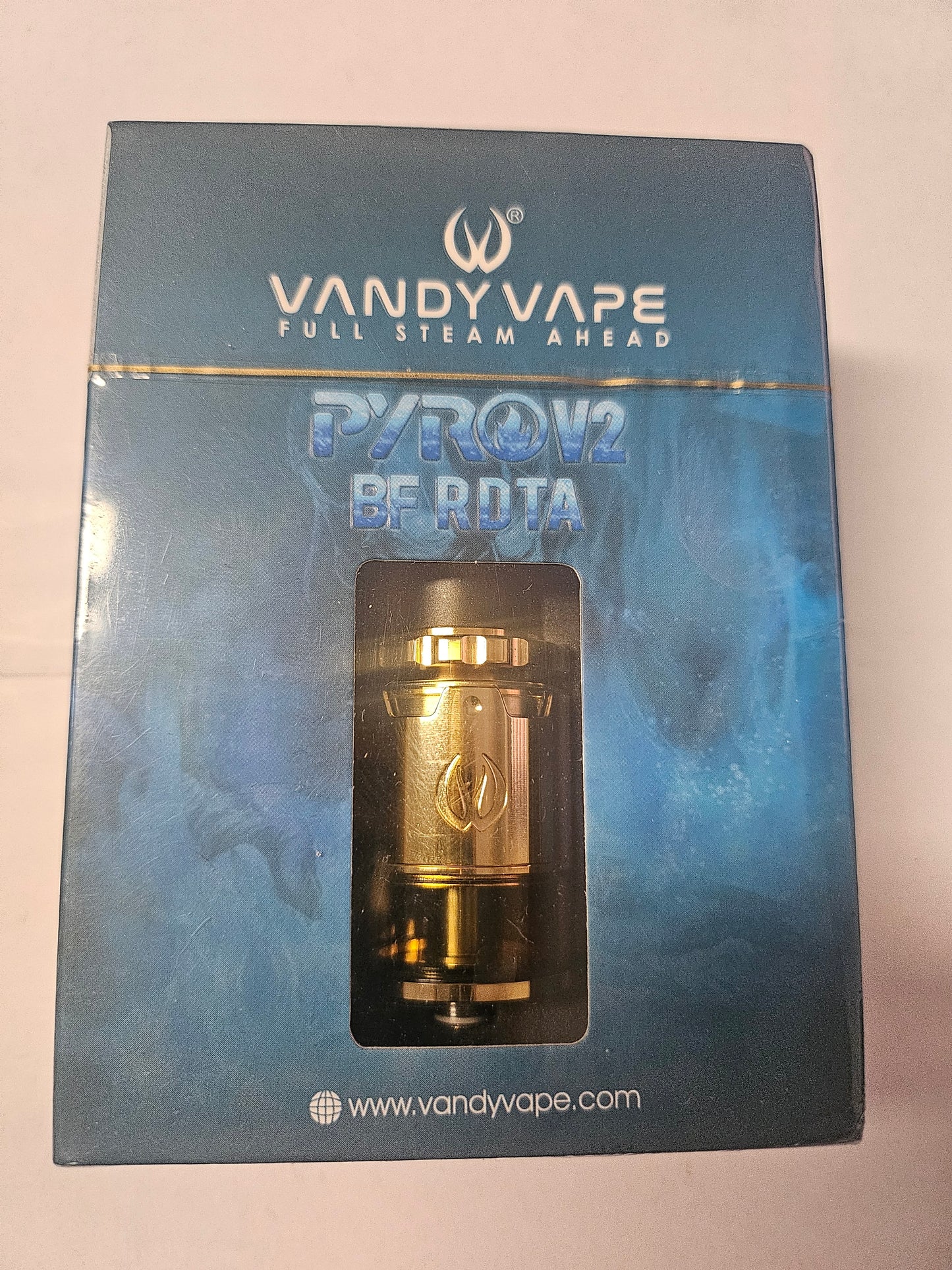 Vandy Vape Pyro V2 4ml RDTA Verdampfer Tank Gold