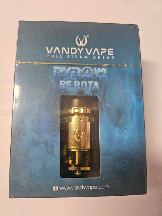 Vandy Vape Pyro V2 4ml RDTA Verdampfer Tank Gold