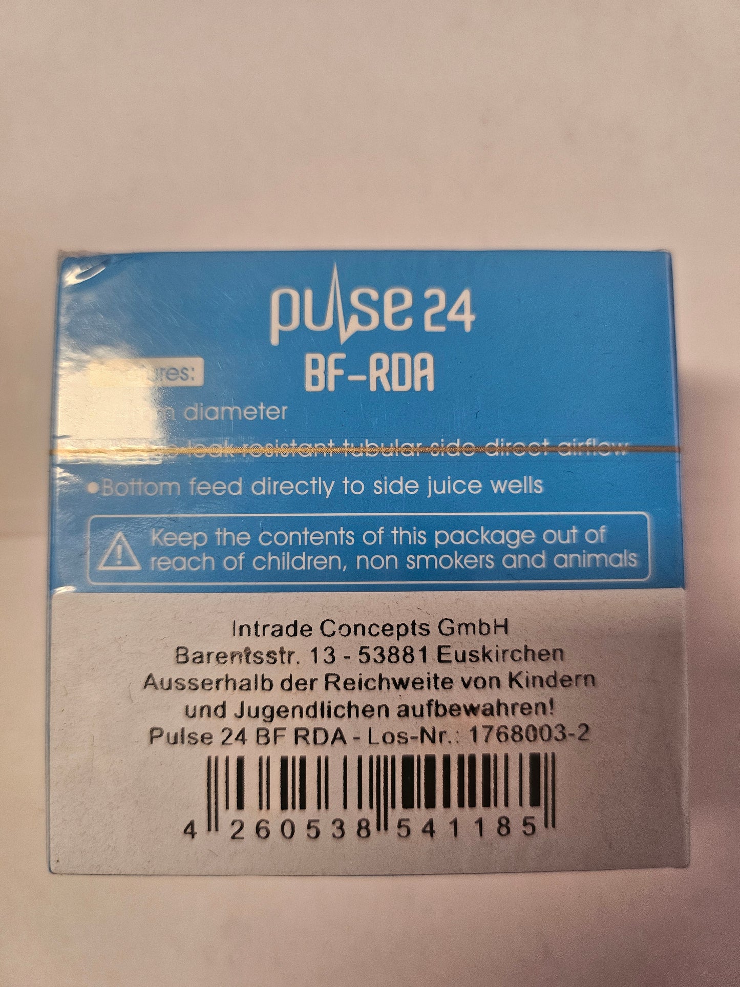 Vandy Vape - Pulse 24 BF RDA Selbstwickler Tröpfler silber