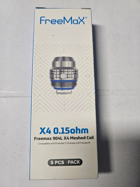 Freemax X4 Mesh Coil Verdampferkopf 0.15 Ohm