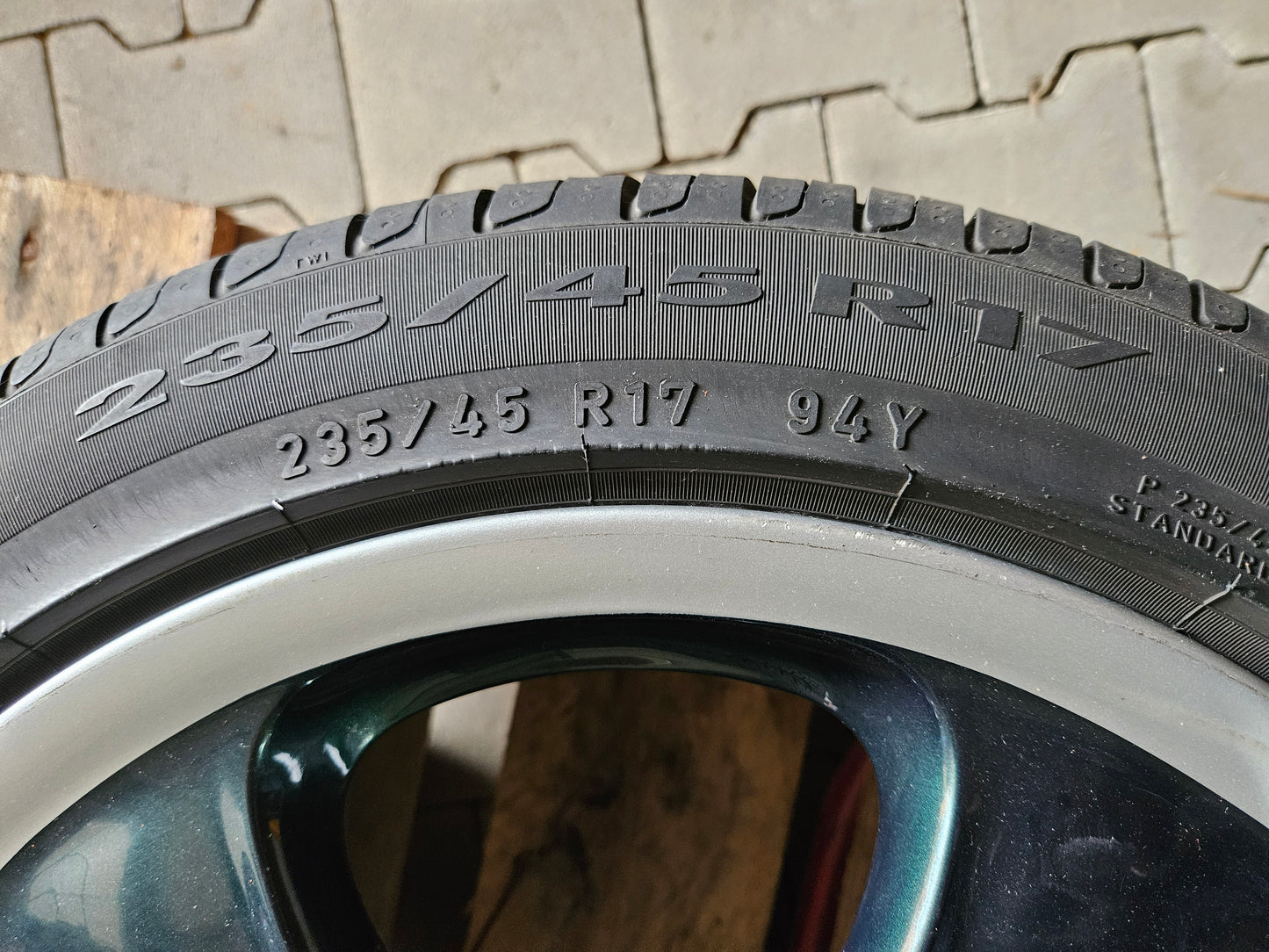 Original 911 Porsche 996 7x17 ET55 Alufelge 99636212401
