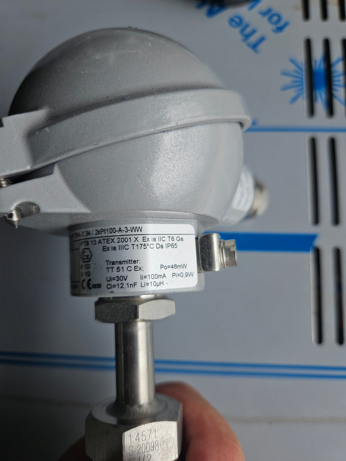 Krohne OPTITEMP TRA-S34 ATEX