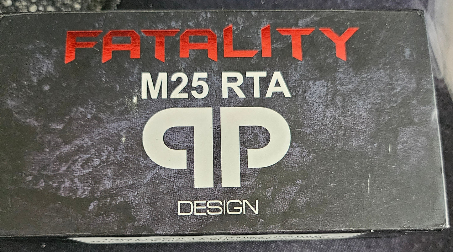 QP Fatality M25 Verdampfer silber