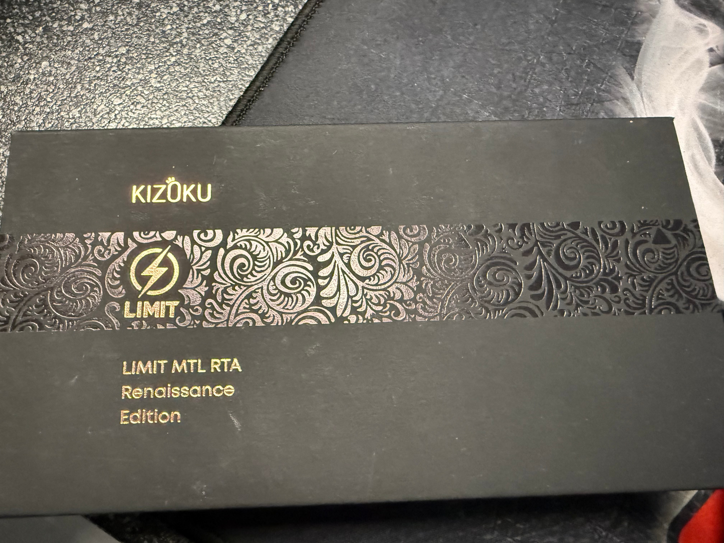 Kizoku - Limit MTL RTA Renaissance Edition Schwarz (3,0 ml Single Coil)