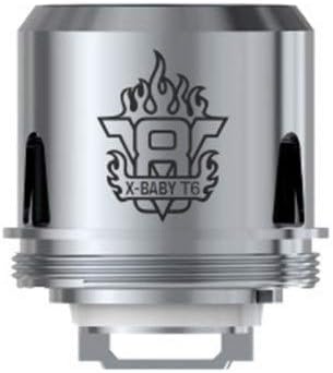 Steamax TFV8 X-Baby Coils Verdamferköpfe Größe 0,2 Ohm T6 3 Stück