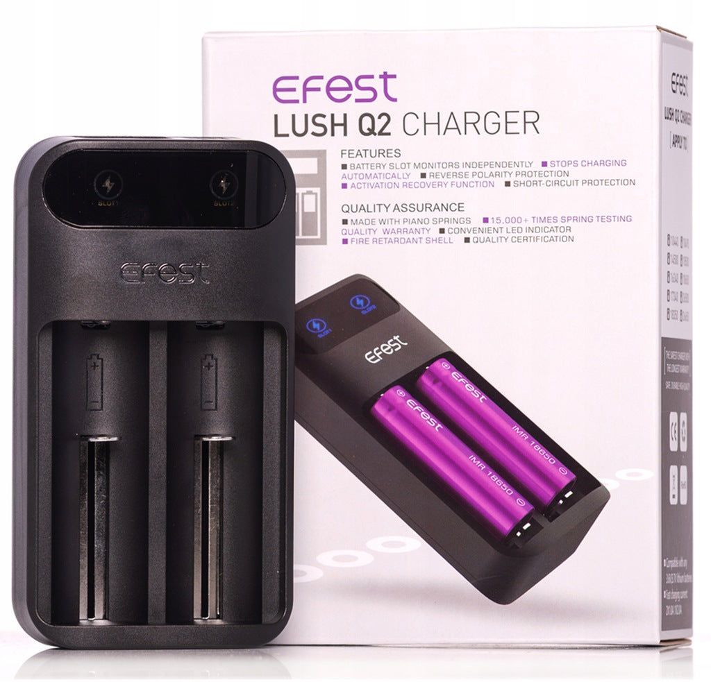 Efest Lush Q2 Akku-Schnellladegerät