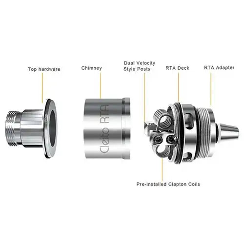 Aspire Cleito RTA (RBA) System