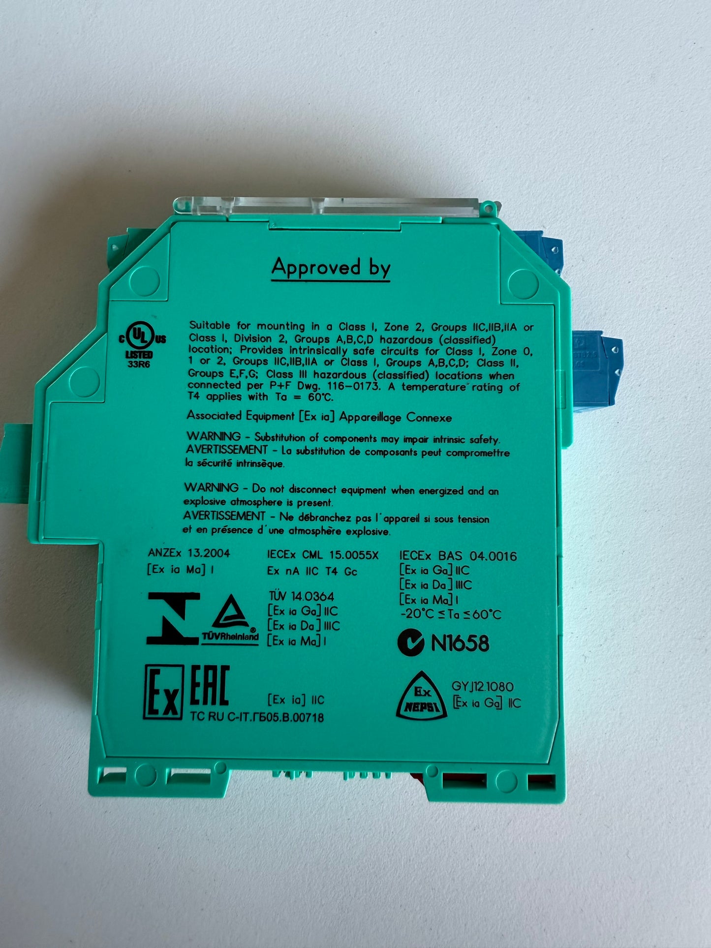 PEPPERL+FUCHS KFD2-STC4-Ex1 (231364) TRANSMITTERSPEISEGERÄT Neuwertig