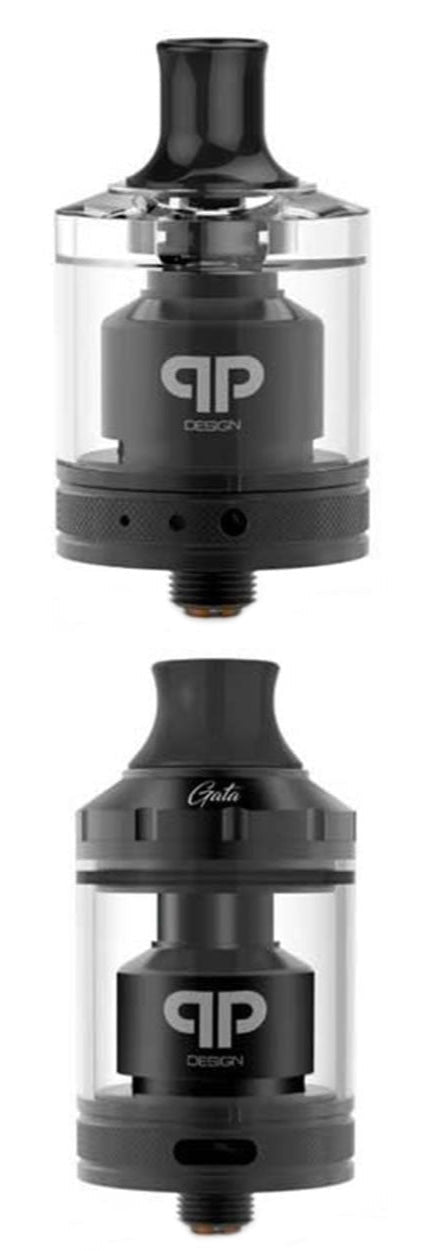 QP Design GATA two in on RTA Selbstwickler Tank Verdampfer schwarz