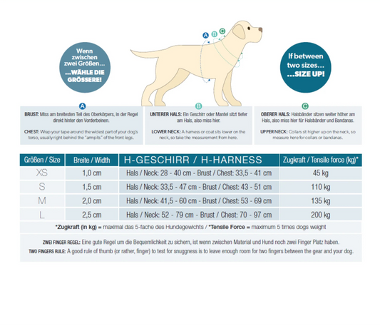 Max & Molly H-Geschirr für Hunde- Watermelon