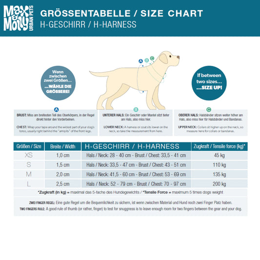 Max & Molly H-Geschirr - Heroes