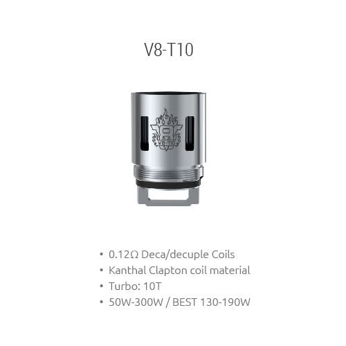 Steamax V8-T10 Decuple Core Coil mit 0.12 Ohm