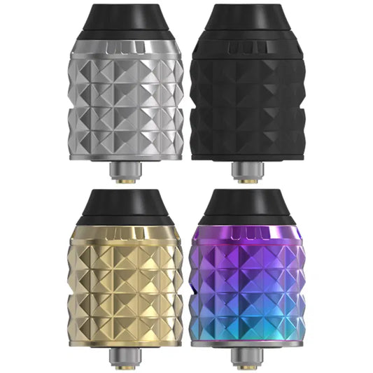 Vandy Vape Capstone RDA Silber Schwarz