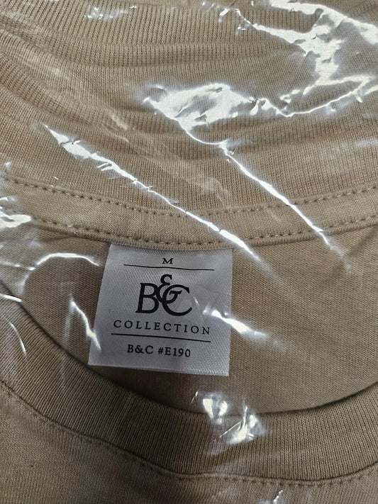 B&C T-Shirt #E190 (Nachfolger des Exact 190) Sand M