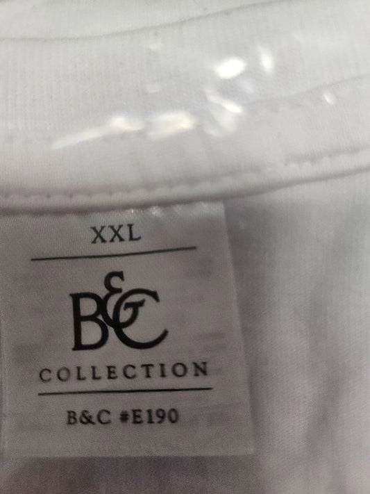 B&C T-Shirt #E190 (Nachfolger des Exact 190) Weiß XXL