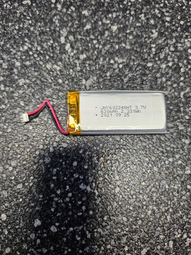 JHY 602248 HT Lithium Polymer Akku 3,7V 630mAh 2Pin 2,311WH