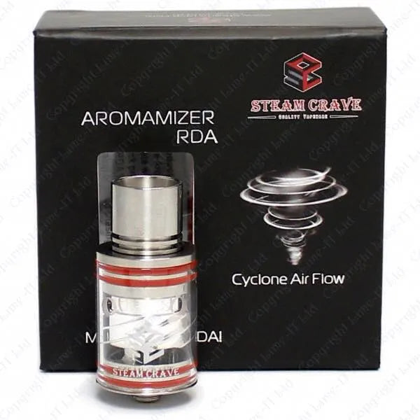 Steam Crave Aromamizer RDA with Cyclone Air Flow