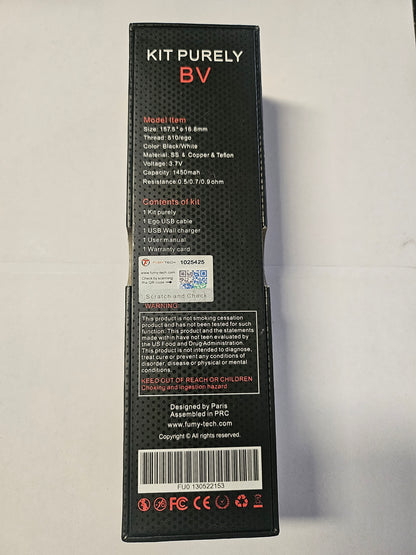FumyTech Purely Kit Subohm mit 1450mAh