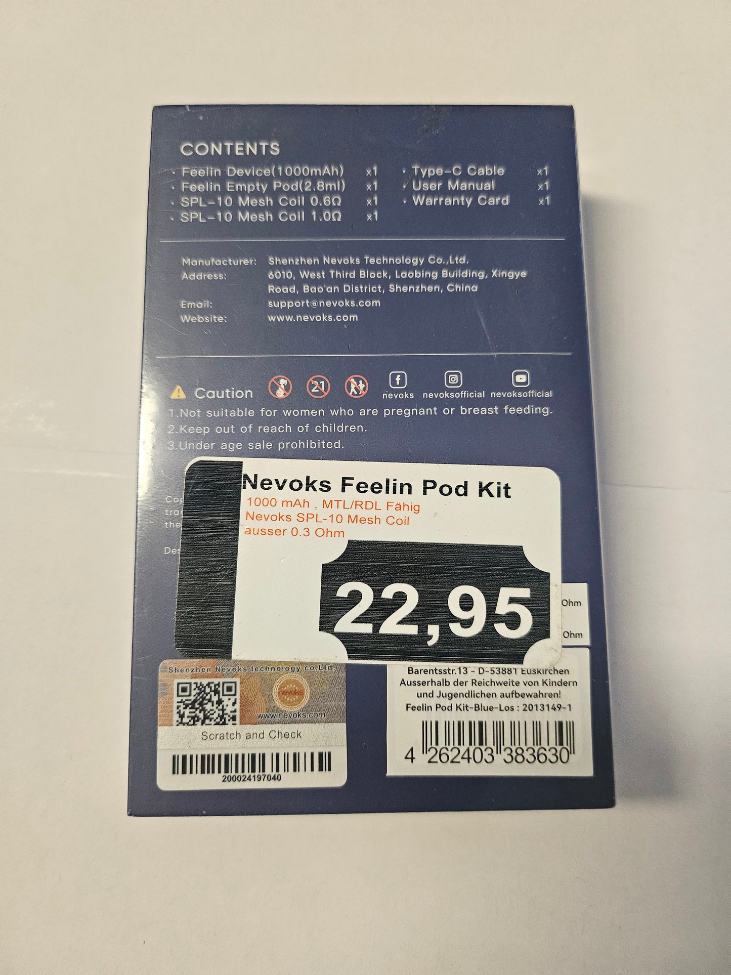 Nevoks Feelin Pod Kit