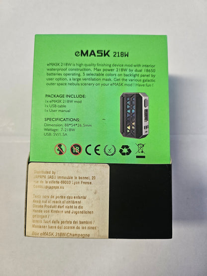 VZone Box eMASK 218 Watt