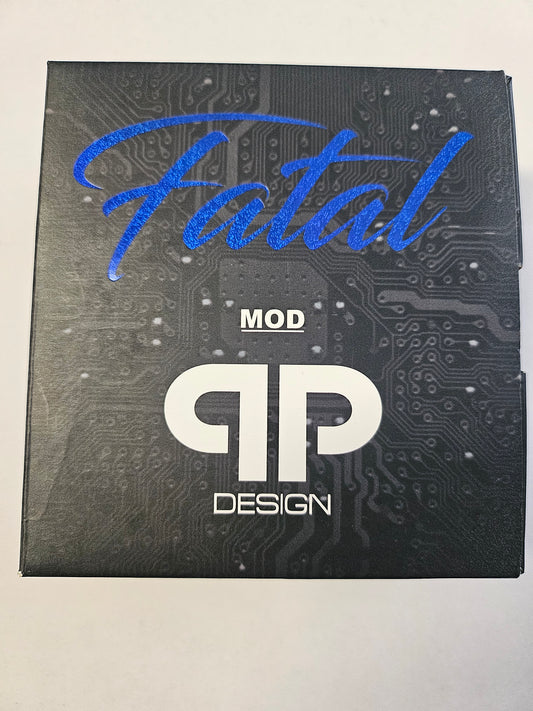 QP Design Fatal 100W TC Mod Akkuträger Transparent-Schwarz