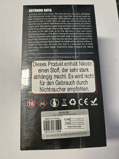 SMOK Skyhook RDTA 220W Full Kit rot