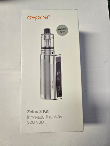 Aspire Zelos 3 Kit metallic-silver