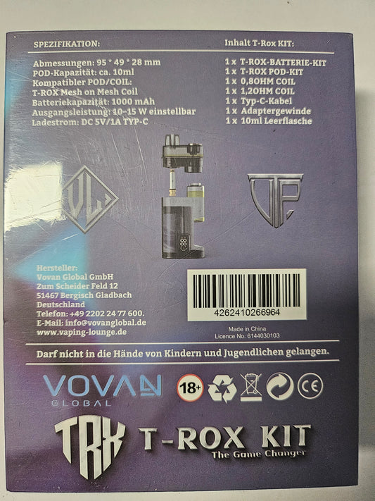 T-ROX Game Changer Pod Kit schwarz