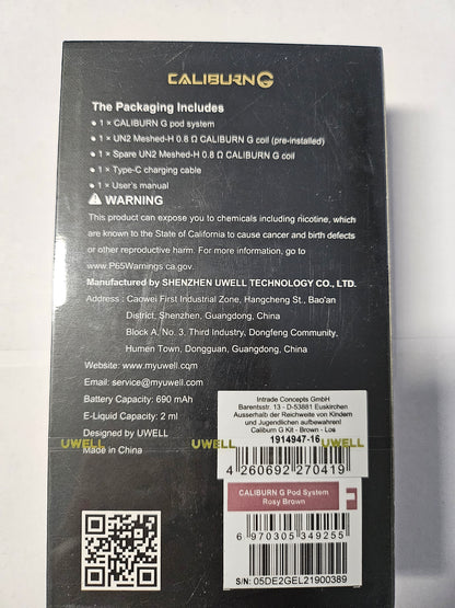 Uwell Caliburn G braun