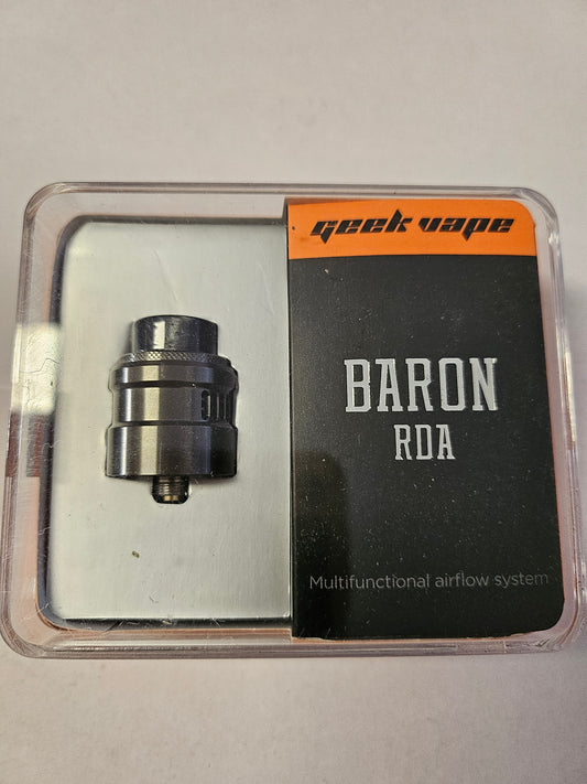Geekvape Baron RDA 24mm Verdampfer Tank Schwarz