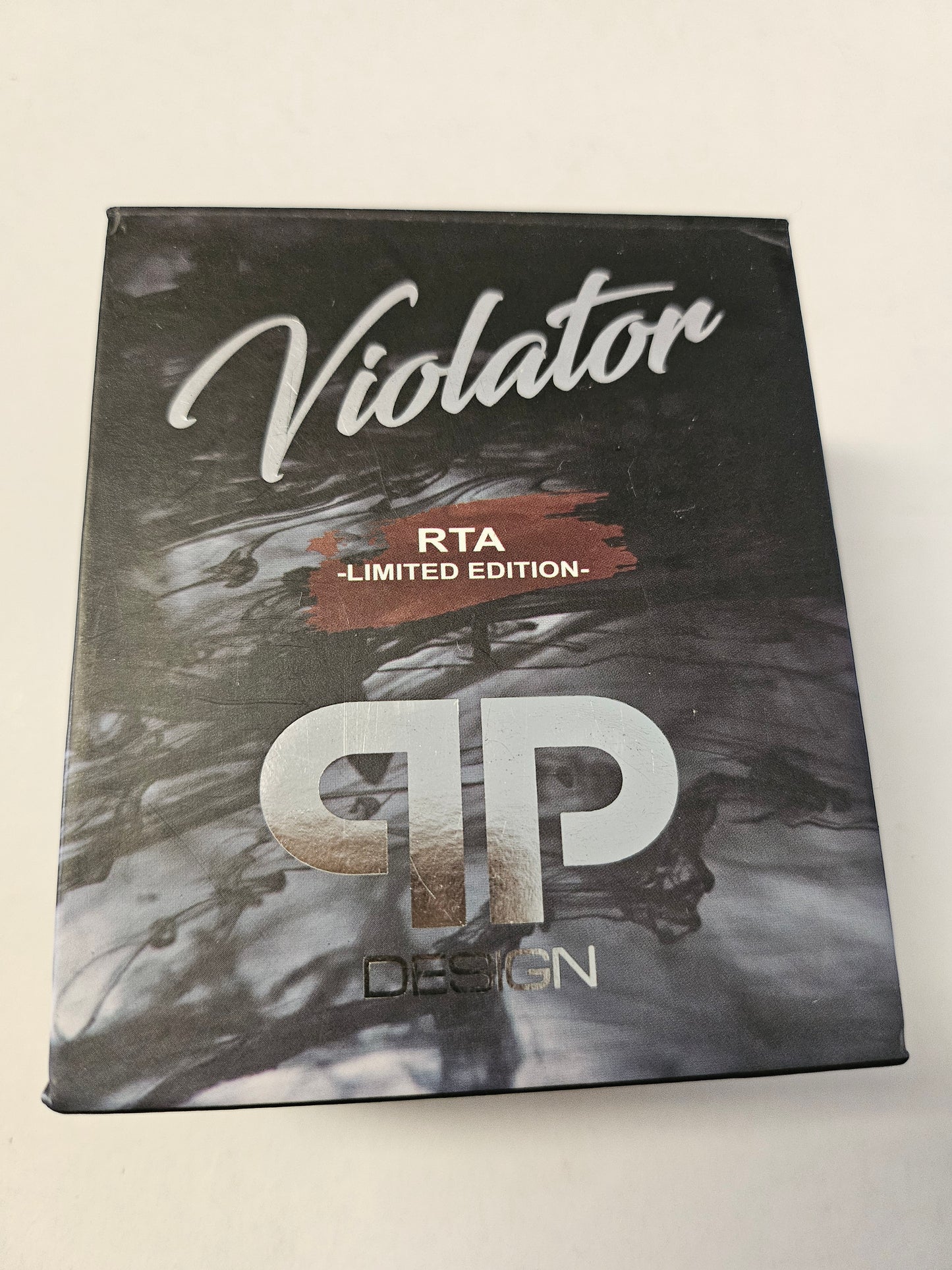 QP Design Violator RTA Selbstwickler Tank - Limited Edition schwarz