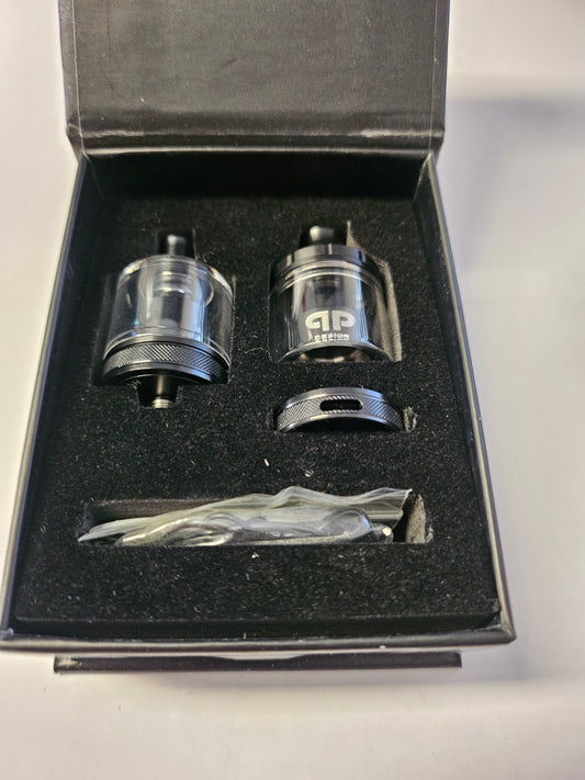 QP Design GATA two in on RTA Selbstwickler Tank Verdampfer schwarz