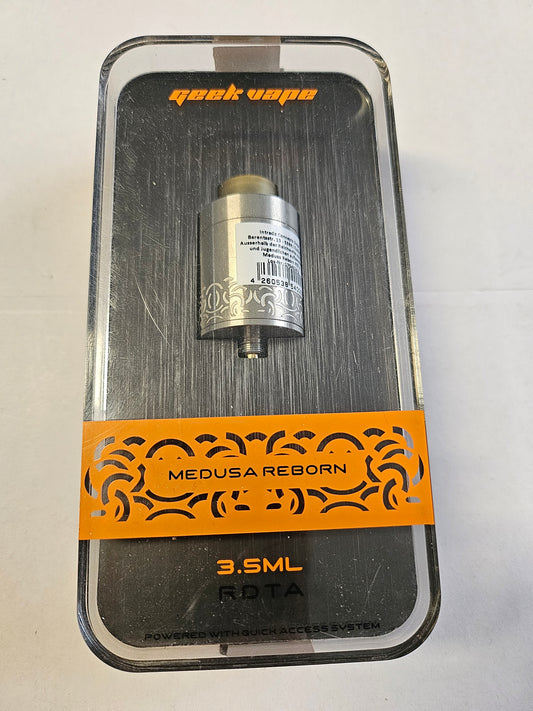 GeekVape Medusa Reborn RDTA Selbstwickler Tank schwarz