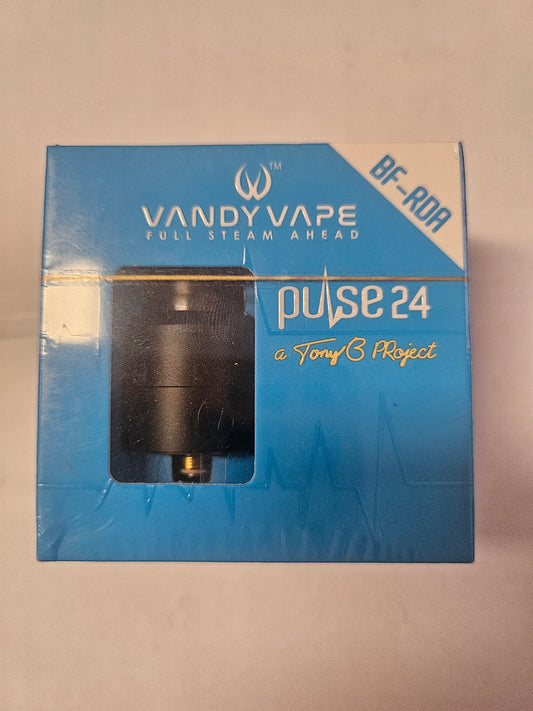 Vandy Vape - Pulse 24 BF RDA Selbstwickler Tröpfler schwarz