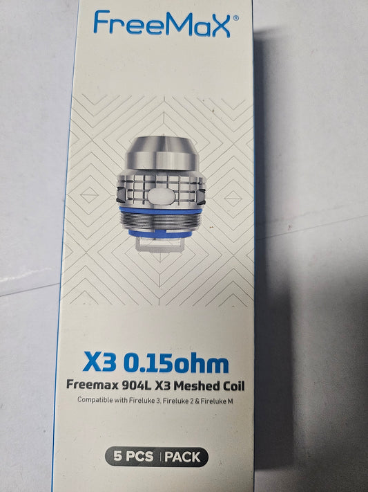 Freemax X3 Mesh Coil Verdampferkopf 0.15 Ohm