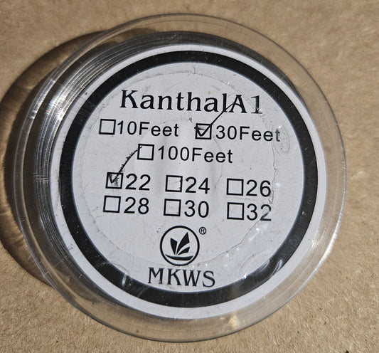 Kanthal A1 22g (0.64mm) - 10 Meter Wickeldraht für Selbstwickler