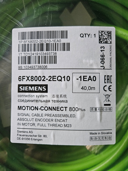 Siemens Signalkabel 6FX8002-2EQ10-1EA0 40 Meter