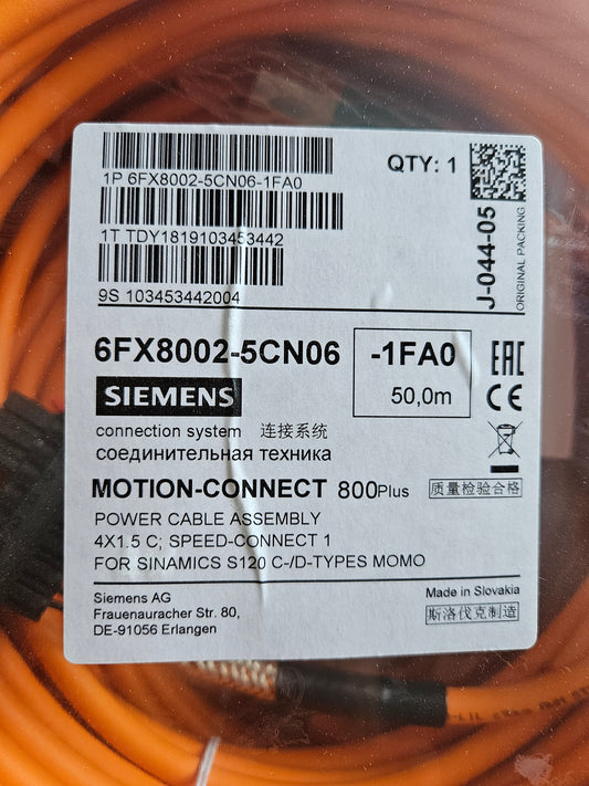 Siemens Signalkabel 6FX8002-5CN06-1FA0 50 Meter