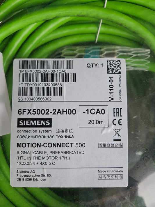 Siemens Signalkabel 6FX5002-2AH00-1CA0 20 Meter