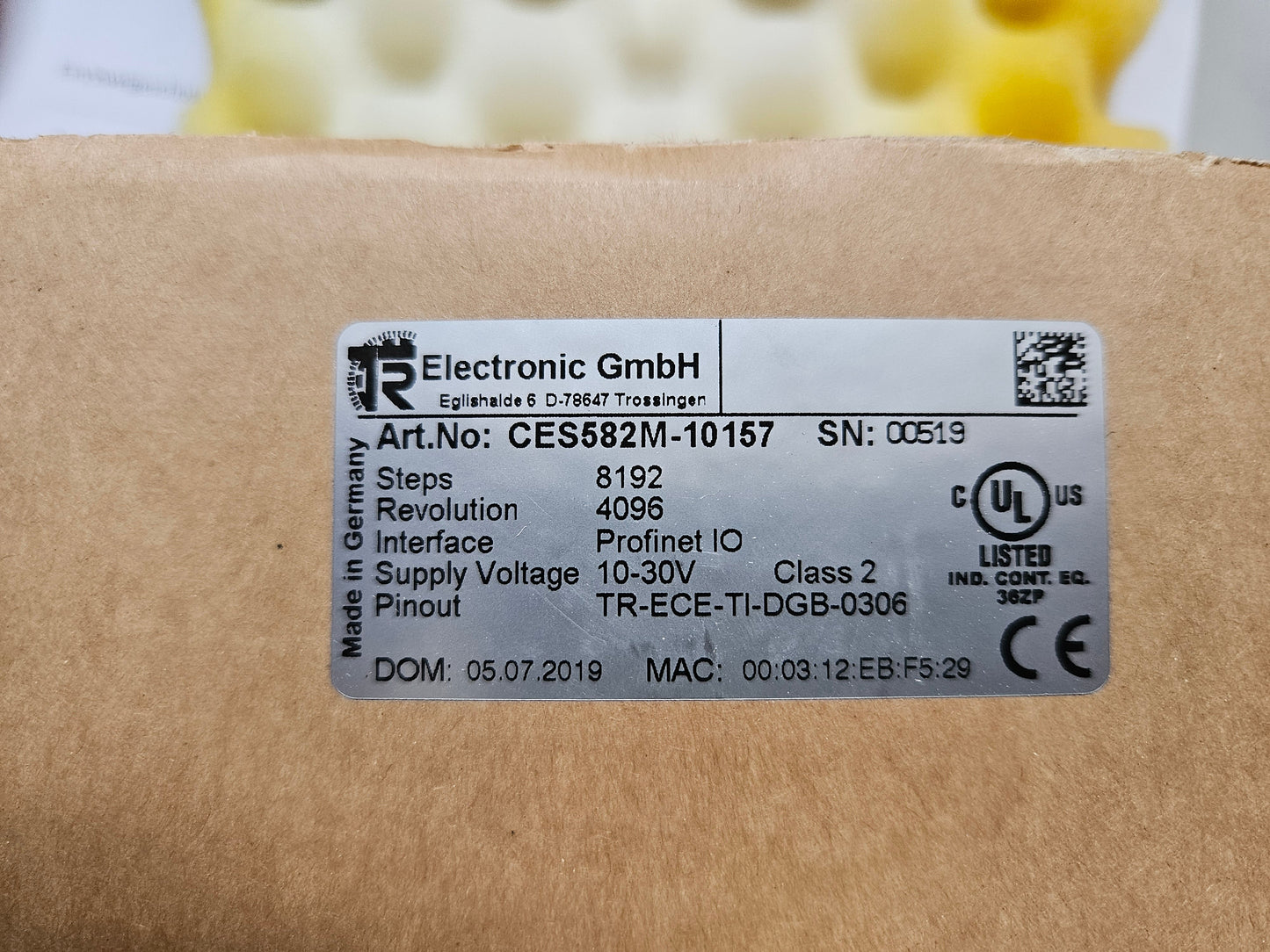 TR Electronic CES582M-10157
