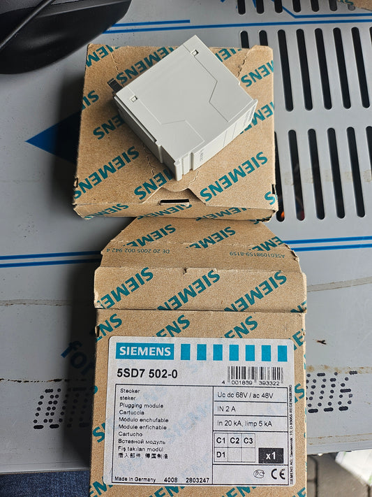 Siemens Stecker 5Sd7 502-0