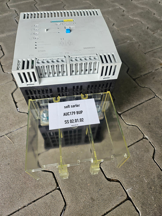 Siemens 3RW4073-6BB44 Siemens SIRIUS soft starter S12 230 A, 132 kW/400 V, 40 °C 200-460 V AC, 230 V AC Screw terminals